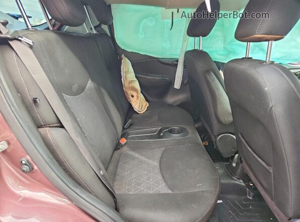 KL8CB6SA1LC456603 2020 CHEVROLET SPARK Burgundy Հետևի նստատեղերի տեսք