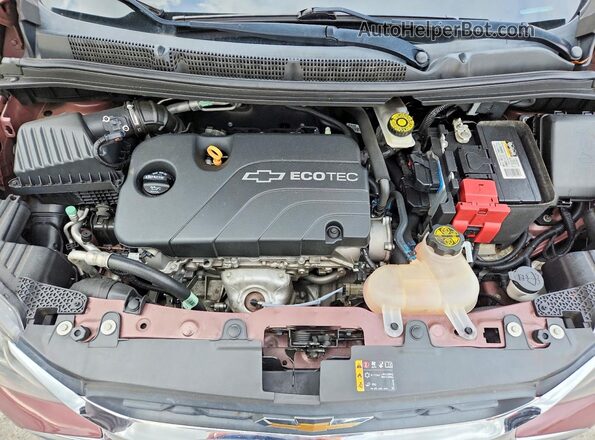 KL8CB6SA1LC456603 2020 CHEVROLET SPARK Burgundy Սալոնի հետևի տեսք