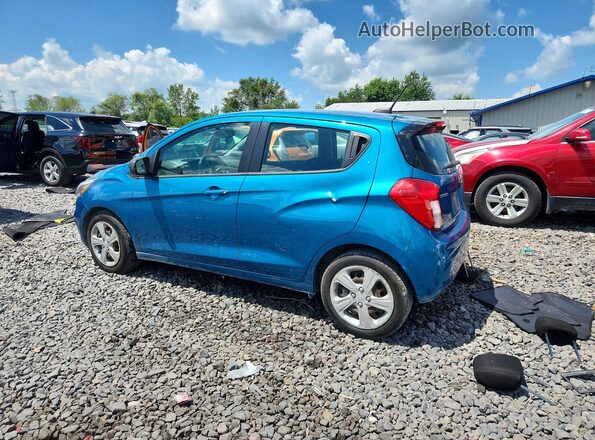 KL8CB6SA1MC703667 2021 CHEVROLET SPARK Blue Trasero izquierdo