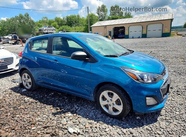 KL8CB6SA1MC703667 2021 CHEVROLET SPARK Blue Delantero derecho