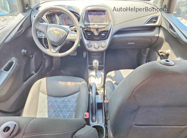 KL8CB6SA1MC703667 2021 CHEVROLET SPARK Blue Vista del salpicadero