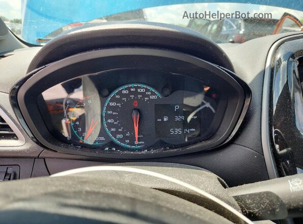 KL8CB6SA1MC703667 2021 CHEVROLET SPARK Blue Vista del cuadro de instrumentos