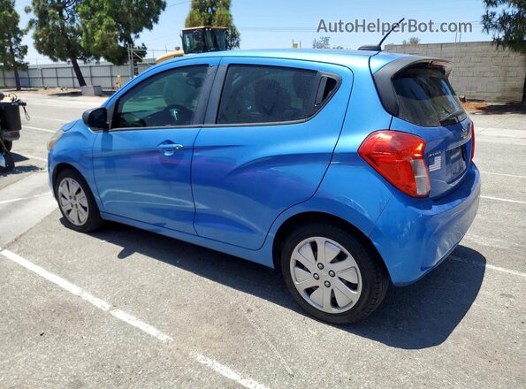 KL8CB6SA2GC634590 2016 CHEVROLET SPARK Blue Tył lewy