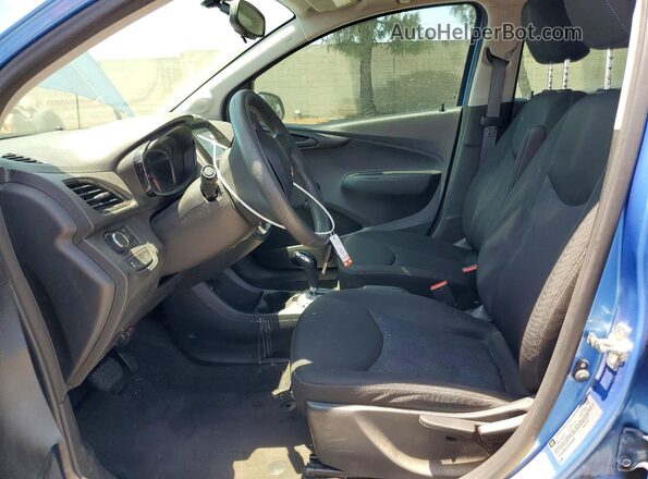 KL8CB6SA2GC634590 2016 CHEVROLET SPARK Blue Widok wnętrza z przodu