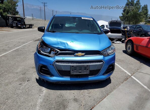 KL8CB6SA2GC634590 2016 CHEVROLET SPARK Blue Widok z przodu