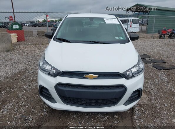 KL8CB6SA2HC789237 2017 CHEVROLET SPARK White ხელსაწყოთა პანელის ხედი
