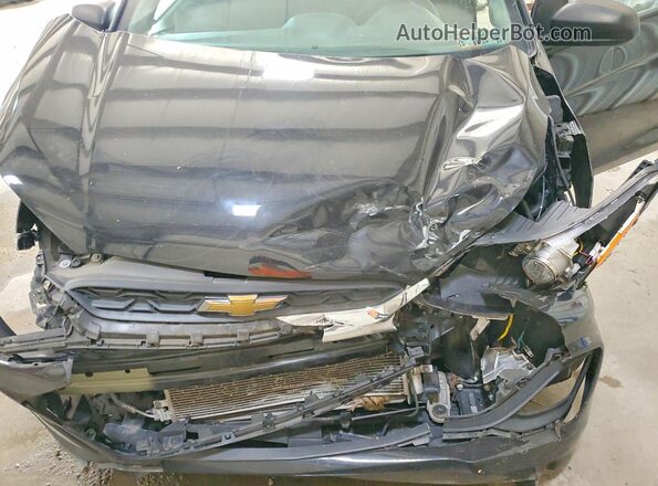 KL8CB6SA2KC718434 2019 CHEVROLET SPARK Black Widok wnętrza z tyłu