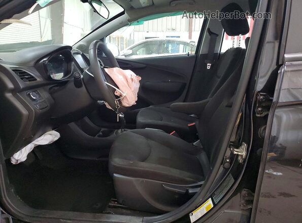 KL8CB6SA2KC718434 2019 CHEVROLET SPARK Black Widok wnętrza z przodu