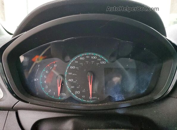 KL8CB6SA2KC718434 2019 CHEVROLET SPARK Black Widok zestawu wskaźników