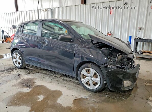KL8CB6SA2KC718434 2019 CHEVROLET SPARK Black Przód prawy