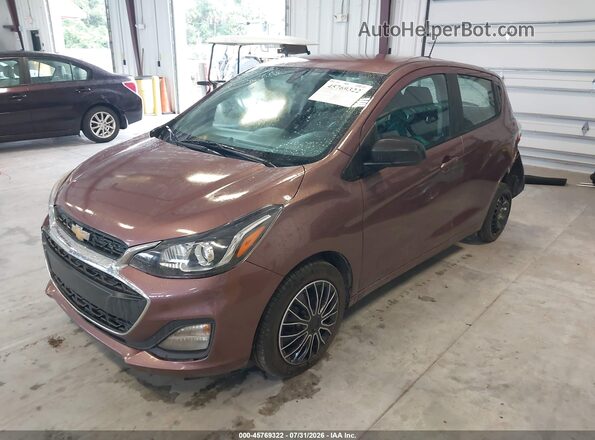 KL8CB6SA2KC762420 2019 CHEVROLET SPARK Purple Передня ліва чверть