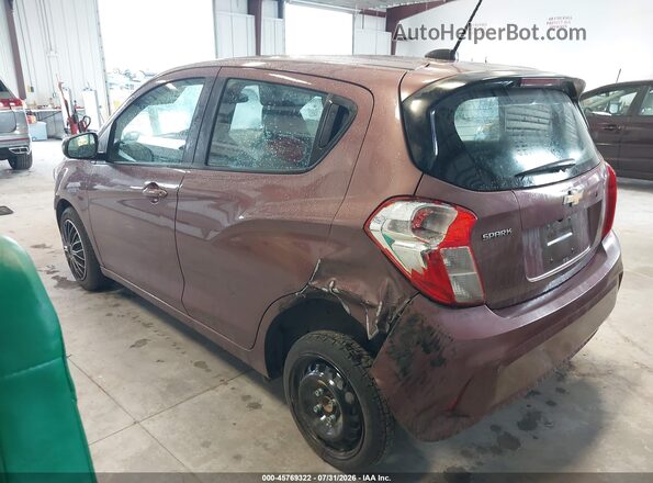 KL8CB6SA2KC762420 2019 CHEVROLET SPARK Purple Задня ліва чверть