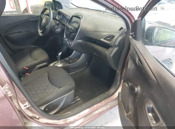 KL8CB6SA2KC762420 2019 CHEVROLET SPARK Purple Вид салону спереду
