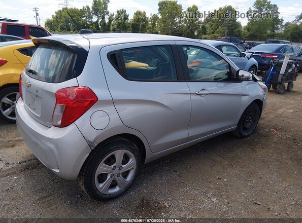 KL8CB6SA2LC416773 2020 CHEVROLET SPARK Silver Trasero derecho