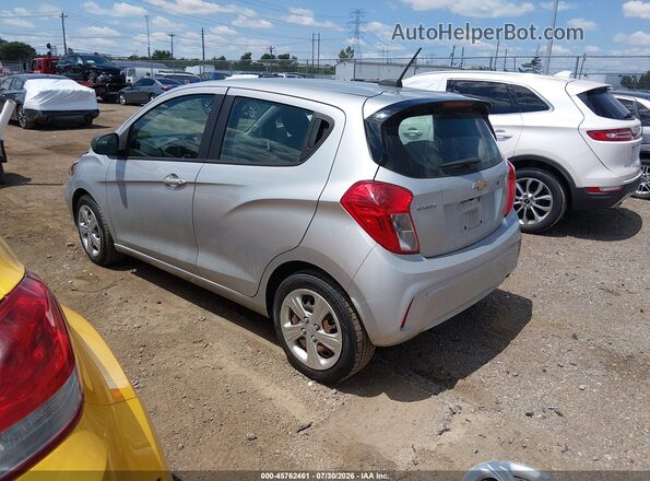 KL8CB6SA2LC416773 2020 CHEVROLET SPARK Silver Trasero izquierdo