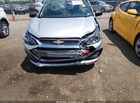 KL8CB6SA2LC416773 2020 CHEVROLET SPARK Silver Vista frontal