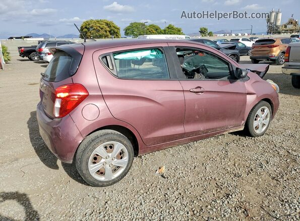 KL8CB6SA2LC451989 2020 CHEVROLET SPARK Maroon Tył prawy