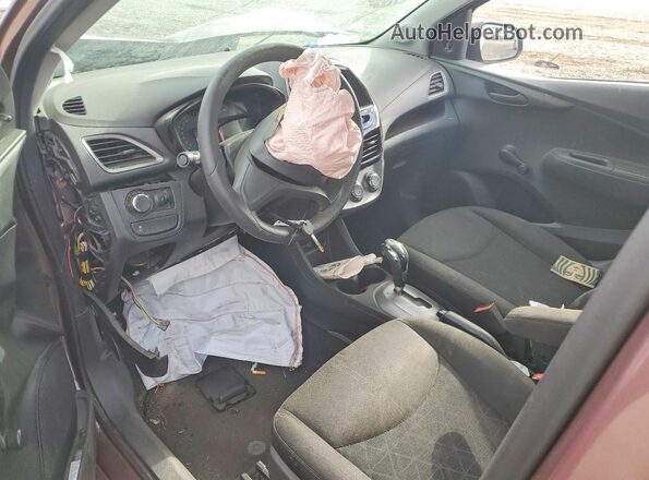 KL8CB6SA2LC451989 2020 CHEVROLET SPARK Maroon Widok deski rozdzielczej