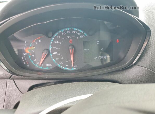 KL8CB6SA2MC733695 2021 CHEVROLET SPARK White Instrument cluster view