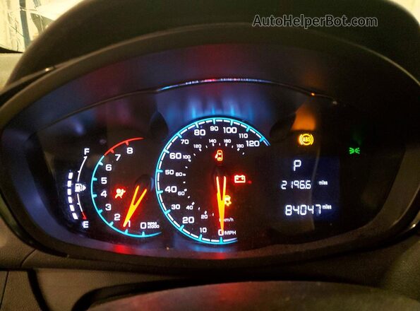KL8CB6SA2MC738413 2021 CHEVROLET SPARK White Вид щитка приладів