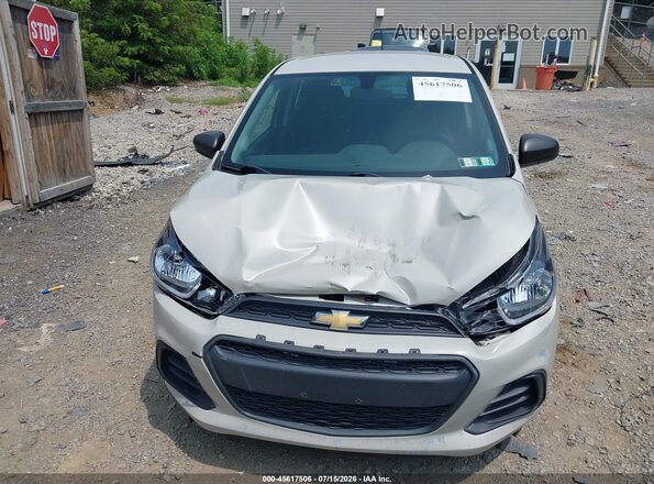 KL8CB6SA3HC741651 2017 CHEVROLET SPARK White Вид щитка приладів