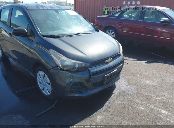 KL8CB6SA3HC744081 2017 CHEVROLET SPARK Gray Vista frontal