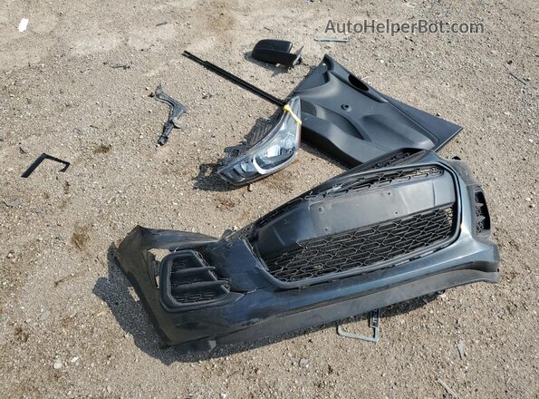 KL8CB6SA3HC783950 2017 CHEVROLET SPARK Серый Вид подкапотного пространства