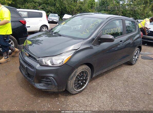 KL8CB6SA3HC796634 2017 CHEVROLET SPARK Серый Передняя левая четверть