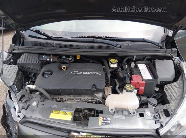 KL8CB6SA3HC796634 2017 CHEVROLET SPARK Серый Вид сзади