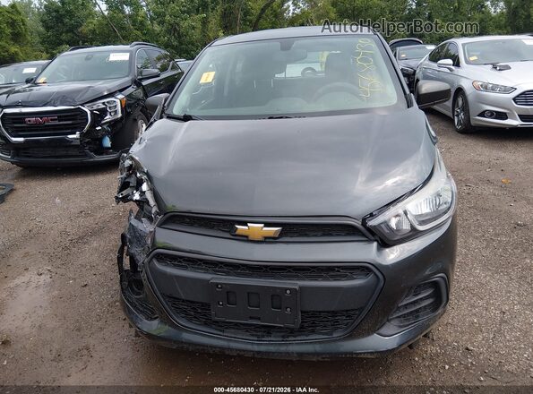 KL8CB6SA3HC796634 2017 CHEVROLET SPARK Серый Вид щитка приборов