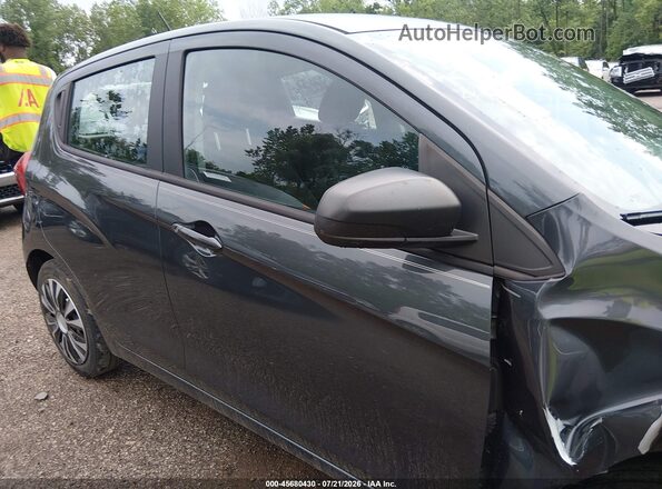 KL8CB6SA3HC796634 2017 CHEVROLET SPARK Серый Вид задней части салона