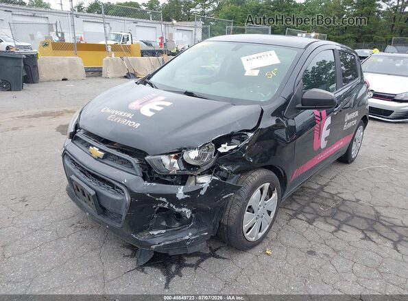 KL8CB6SA3JC482875 2018 CHEVROLET SPARK Black Вид спереду