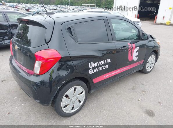 KL8CB6SA3JC482875 2018 CHEVROLET SPARK Black Задня права чверть