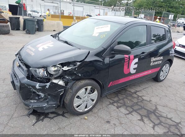 KL8CB6SA3JC482875 2018 CHEVROLET SPARK Black Передня ліва чверть
