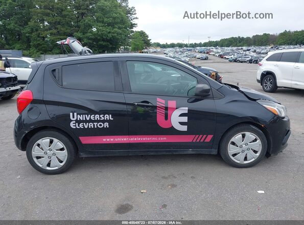 KL8CB6SA3JC482875 2018 CHEVROLET SPARK Black Вид задньої частини салону