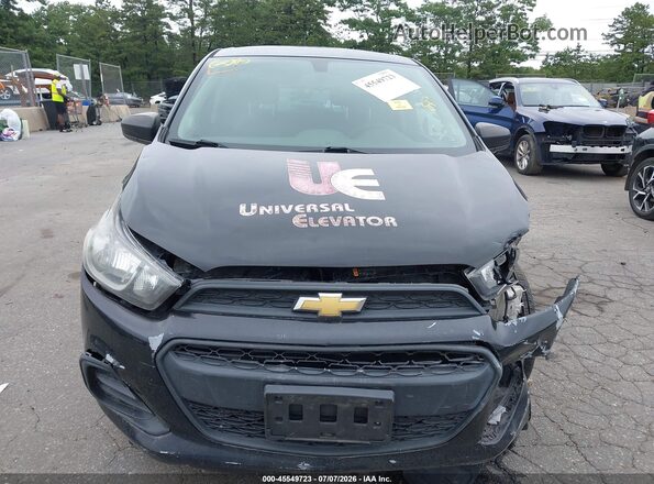 KL8CB6SA3JC482875 2018 CHEVROLET SPARK Black Вид щитка приладів