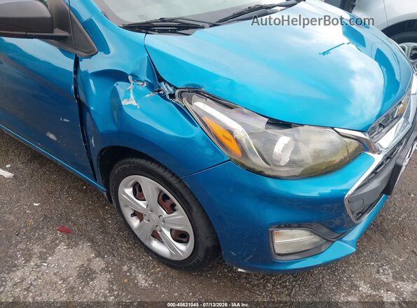 KL8CB6SA3KC704445 2019 CHEVROLET SPARK Синий Вид спереди
