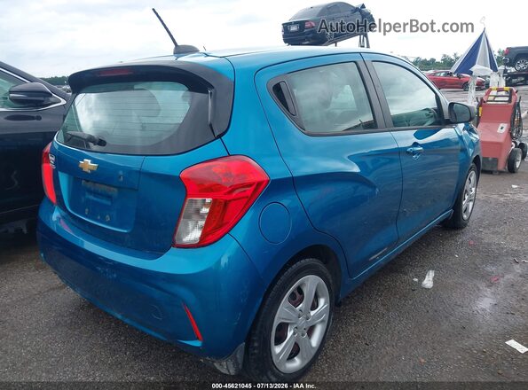 KL8CB6SA3KC704445 2019 CHEVROLET SPARK Синий Задняя правая четверть