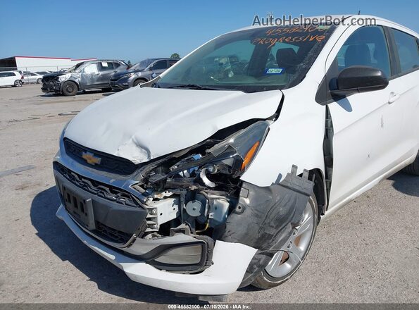 KL8CB6SA3KC729734 2019 CHEVROLET SPARK Белый Вид спереди
