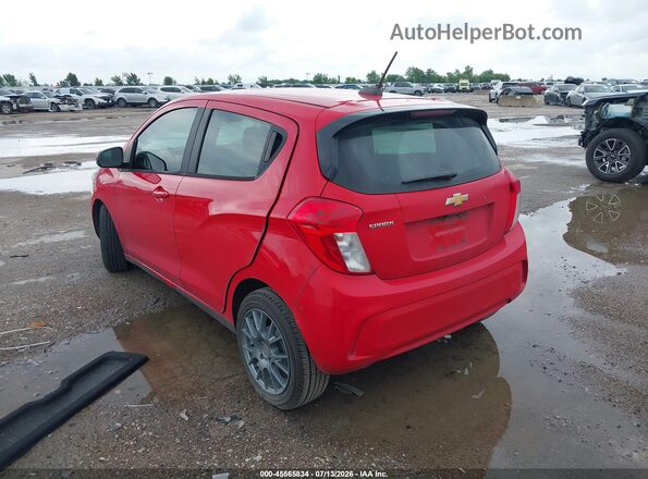 KL8CB6SA3LC458448 2020 CHEVROLET SPARK Красный Задняя левая четверть