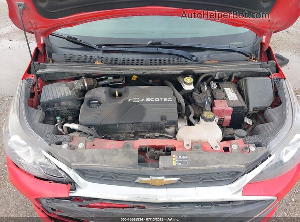 KL8CB6SA3LC458448 2020 CHEVROLET SPARK Красный Вид сзади