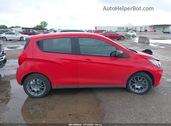 KL8CB6SA3LC458448 2020 CHEVROLET SPARK Красный Вид задней части салона
