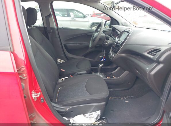 KL8CB6SA3LC458448 2020 CHEVROLET SPARK Красный Вид салона спереди