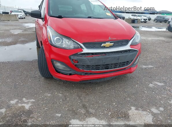KL8CB6SA3LC458448 2020 CHEVROLET SPARK Красный Вид спереди