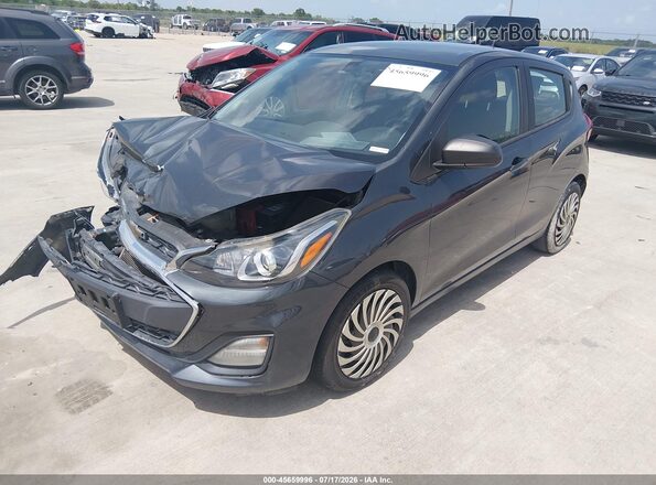 KL8CB6SA3LC459194 2020 CHEVROLET SPARK Gray Vista tres cuartos delantera izquierda