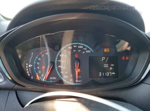 KL8CB6SA3MC220374 2021 CHEVROLET SPARK Gray Вид щитка приладів