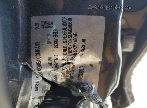 KL8CB6SA3MC220374 2021 CHEVROLET SPARK Gray Вид підкапотного простору