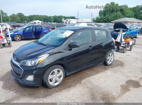 KL8CB6SA3MC725315 2021 CHEVROLET SPARK Black წინა მარცხენა ხედი სამი მეოთხედიდან