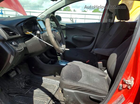 KL8CB6SA4GC585666 2016 CHEVROLET SPARK Red Вид салону спереду