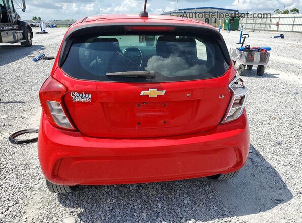 KL8CB6SA4GC585666 2016 CHEVROLET SPARK Red Вид ззаду